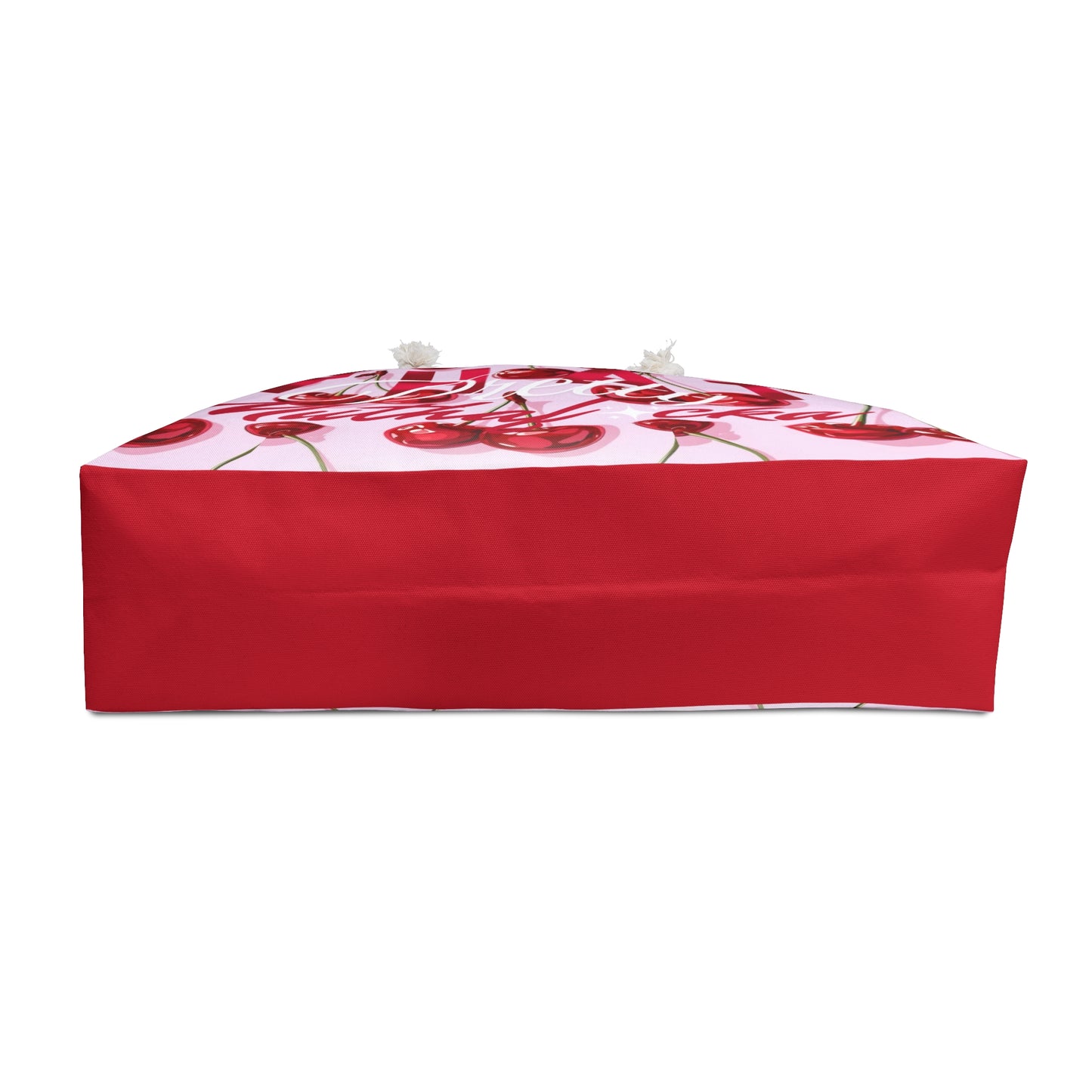 Cherry Print Weekender Bag